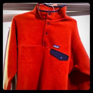 Patagonia men’s Synchilla pullover size Large